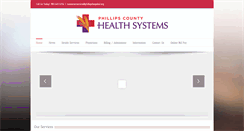 Desktop Screenshot of phillipshospital.org